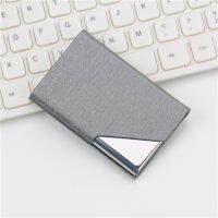 Card Holder Card Case Metal Card Holder Men Card Storage PU Leather Card Holder Wallet For Women