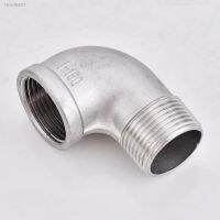 ✠ 1/4 3/8 1/2 3/4 1 2 Female x Male Street Elbow Threaded 90 Deg Pipe Fitting Coupler Stainless Steel 304 BSP Joint Adapter