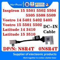 2023 Gratis Ongkir N8R4T 0N8R4T ใหม่สำหรับ Dell Inspiron 15 5501 5502 5504 5505 5508 5509แล็ปท็อปแจ็คอินพุตพลังงาน DC DC-IN พร้อมสายสายแจ็ค DC