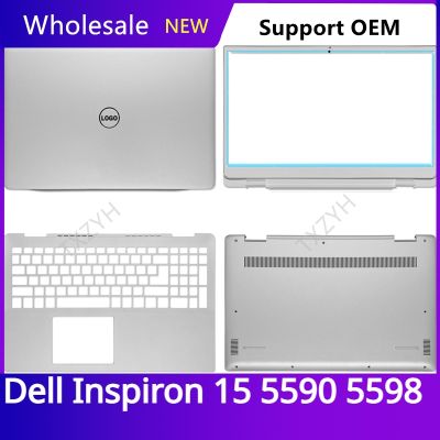 New Original For Dell Inspiron 15 5590 5598 Laptop LCD back cover Front Bezel Hinges Palmrest Bottom Case ABCD Shell