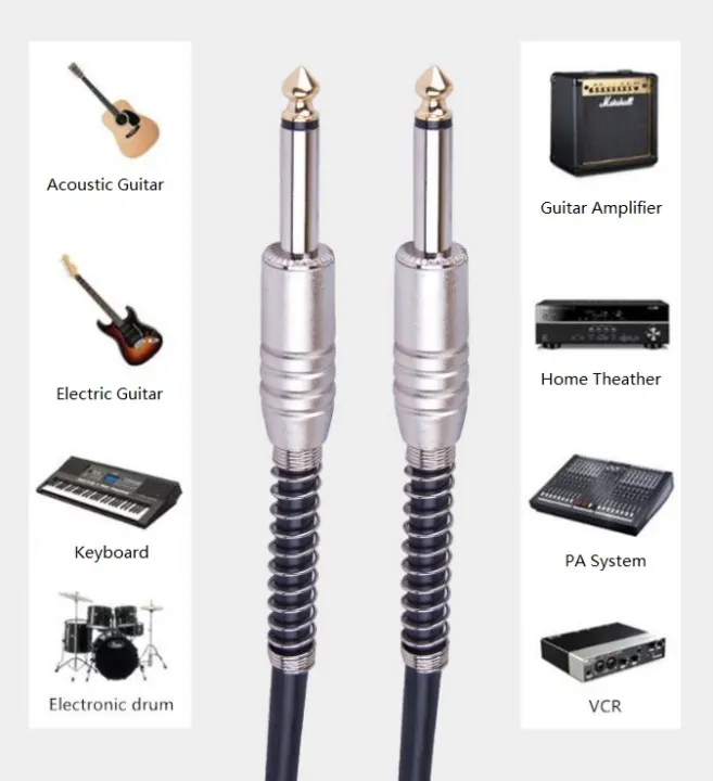 Instrument Cable Electric Guitar Cable Acoustic Guitar Cable Keyboard