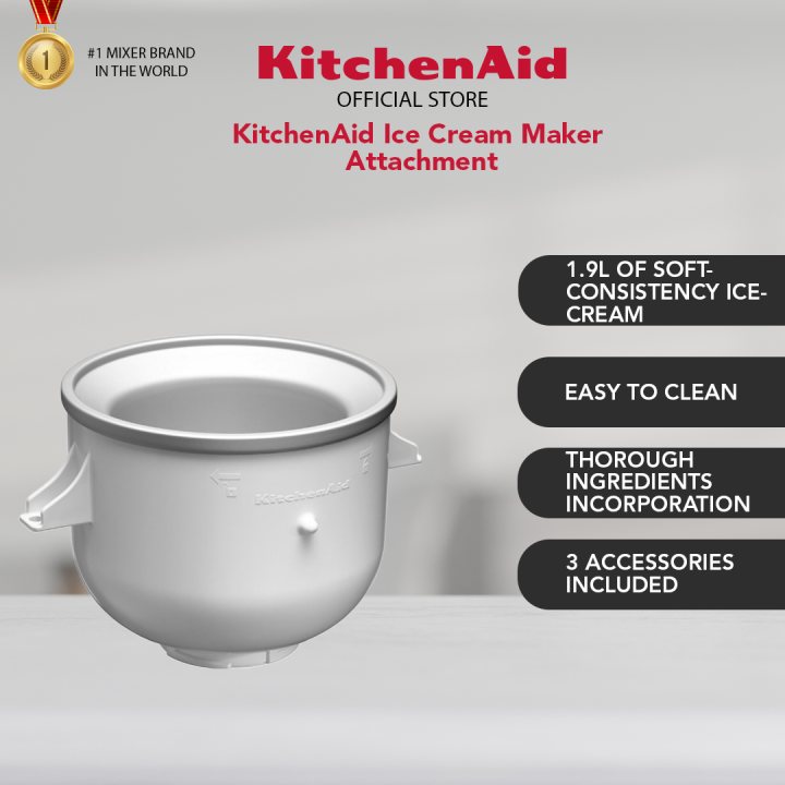 KitchenAid Ice Cream Maker Attachment ( KICA0WH )