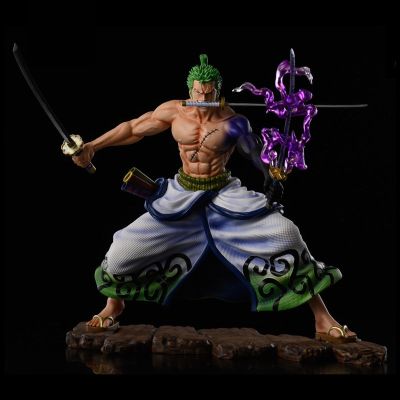 ZZOOI 17CM Anime One Piece Figure Roronoa Zoro Action Figures PVC Statue Zoro Figurine Collection Model Toys For Children  Gifts