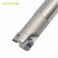 1pc BAP300R C25 25 mill cutter holder APMT1135 คาร์ไบด์แทรกยาว 50 มม. 200 มม. เครื่องกลึง CNC Face ShoulderMilling Cutter เครื่องมือ