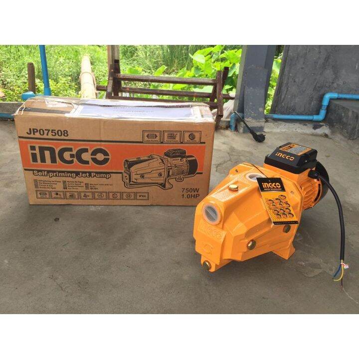 ingco-ปั๊มเจ็ท-750w-1hp-รหัส-jp07508