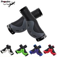 Propalm HY-1920EP Cycling Handlebar Grips Anti-Skid Three Holes Double Color Lockable Mountain Bike Grip Road Bike Handle Grip Handlebars