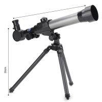 ZZOOI 20X 30X 40X Refractor Astronomical Telescope for Children Combo with Tripod