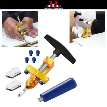 8PCS Professional Easy Glide Glass Tile Cutter 2 In 1 Ceramic Tile Glass  Cutting One-piece Cutter Portable Cutter Tool