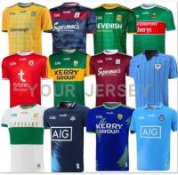 คุณภาพสูงในสต็อก Keck team in football clothes the GAA series oprah short-sleeved clothes Ireland RugbyJersey