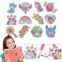 5D Diamond Painting Art Kits Bigger Gem Crafts DIY Unicorn Animal Stickers Children Kids Fine Motor Skill Patience Training Toys