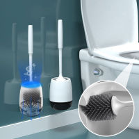 Quality Toilet Brush TPR Brush Head &amp; Silicone Base Suit Toilet Wall-mounted Cleaning Brush Bathroom Accessories escobilla wc