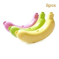 3/6Pcs Banana Saver Outdoor Banana Protector Container Keeper Storage Box Fruit Saver Banana Case Banana Holder Lunch Travel