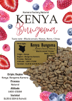 ?พร้อมส่ง? เมล็ดกาแฟดิบ Kenya Bungoma Natural process/ เมล็ดกาแฟนอก/เมล็ดกาแฟสาร เคนย่า