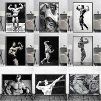 Body Building โปสเตอร์พิมพ์กล้ามเนื้อสำหรับผู้ชายพิมพ์และภาพวาด Fitness Room GYM Workout Wall Art ภาพตกแต่งบ้าน