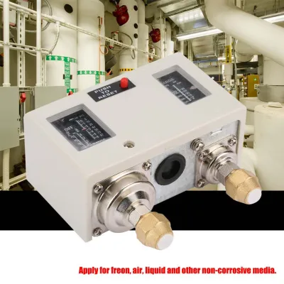 R1/4 15A 250V Electronic Dual Pressure Control Switch Smart Pump Pressure Controller for freon air Liquid and Other Non-Corrosive Media