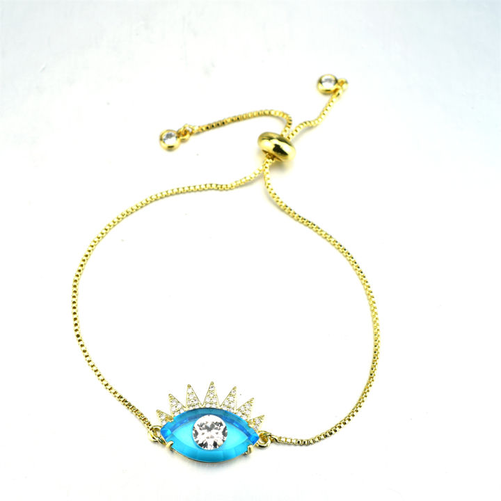 transparent-glass-turkish-eye-pendant-bracelet-adjustable-box-chain-jewelry-magic-eye-charm-cubic-zirconia-bracelet-amulet