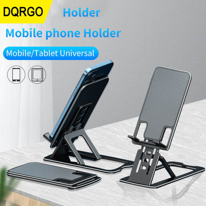 DQRGO【Same day delivery 】 Aluminum Tablet Phone Holder Stand Universal