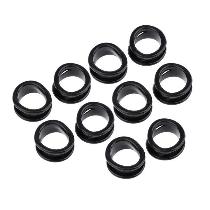 LazaraSuper 10x Professional Barber Hair Shears Scissors Finger Rings