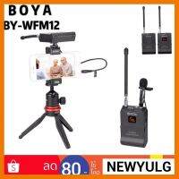 HOT!!ลดราคา BOYA BY-WFM12 ไมค์ไร้สาย VHF Wireless Microphone ##ที่ชาร์จ แท็บเล็ต ไร้สาย เสียง หูฟัง เคส Airpodss ลำโพง Wireless Bluetooth โทรศัพท์ USB ปลั๊ก เมาท์ HDMI สายคอมพิวเตอร์