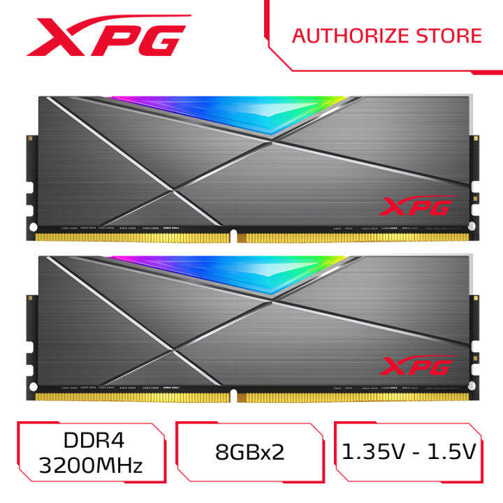 XPG SPECTRIX D50 DDR4 RGB Memory Module 3200MHZ 8GBX2 | Lazada PH