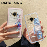 เคสการ์ตูน DKHORSING สำหรับ Realme 11/11 Pro/ 11 Pro + เคสโทรศัพท์นิ่มลายหมีน่ารัก OPPO Realme11โปรกันกระแทกแบบใสเคสกันกระแทก