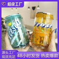 [COD] Can cola drink cup student female simple and fresh Mori male creative personality pull can water