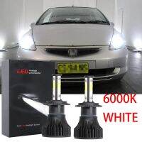 ชุดหลอดไฟหน้าฮาโลเจน LED 2005 6000K 6001-2008 แบบเปลี่ยน สําหรับ Honda Jazz GD 2001-2008