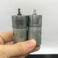 เครื่องลดเกียร์ Ga25 370โลหะทั้งตัว1ชิ้นมอเตอร์เกียร์ไฟฟ้ากระแสตรง5V 6V 7.4V 740Rpm เกียร์ชุดควบคุมแขนกลหุ่นยนต์แรงบิดขนาดใหญ่1ชิ้น