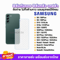 ? ฟิล์มกันรอย ฟิล์มหลัง เคฟล่า รุ่น Samsung Note20Ultra Note20 S23Ultra S23Plus S23 S22Ultra S22 S21Ultra S21FE S21 S20FE ฟิล์มหลังsamsung ฟิล์มกันรอยsamsung ฟิล์มsamsung