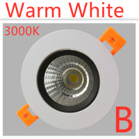 【❂Hot On Sale❂】 can511637234 หลอดไฟแบบหรี่ได้ไฟดาวน์ไลท์ Led 3W 5W 7W 12W 15W 20W 30W 40W 220V/110V เพดานโคมไปดาวน์ไลท์แบบฝังไฟแผงวงกลม (หรี่ได้15W)