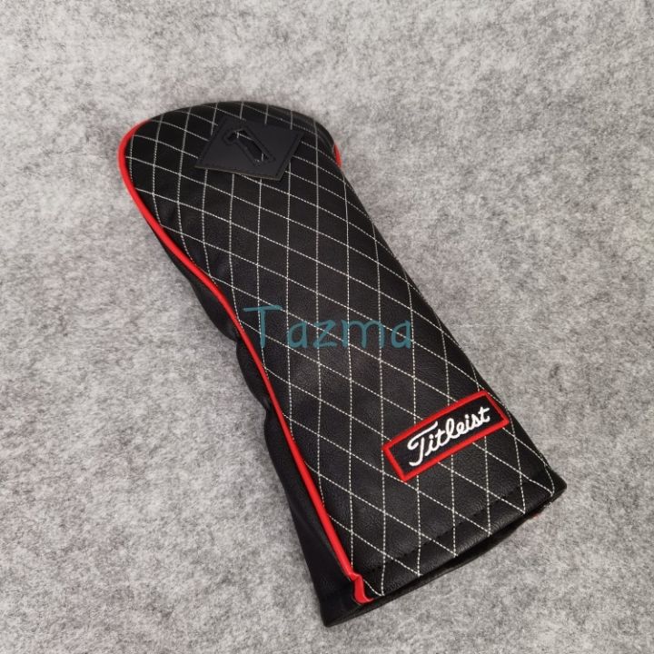 titleist-branded-golf-club-driver-fairway-woods-hybrid-ut-headcover-generic-golf-club-head-protect-cover-sports-golf-club-accessories-equipment