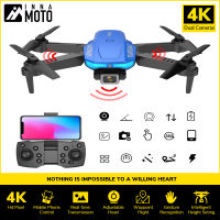 กล้อง HD คู่ระดับมืออาชีพ4K WiFi Fpv 3D รักษาความสูงได้เครื่องบินของเล่นเฮลิคอปเตอร์ของเล่น