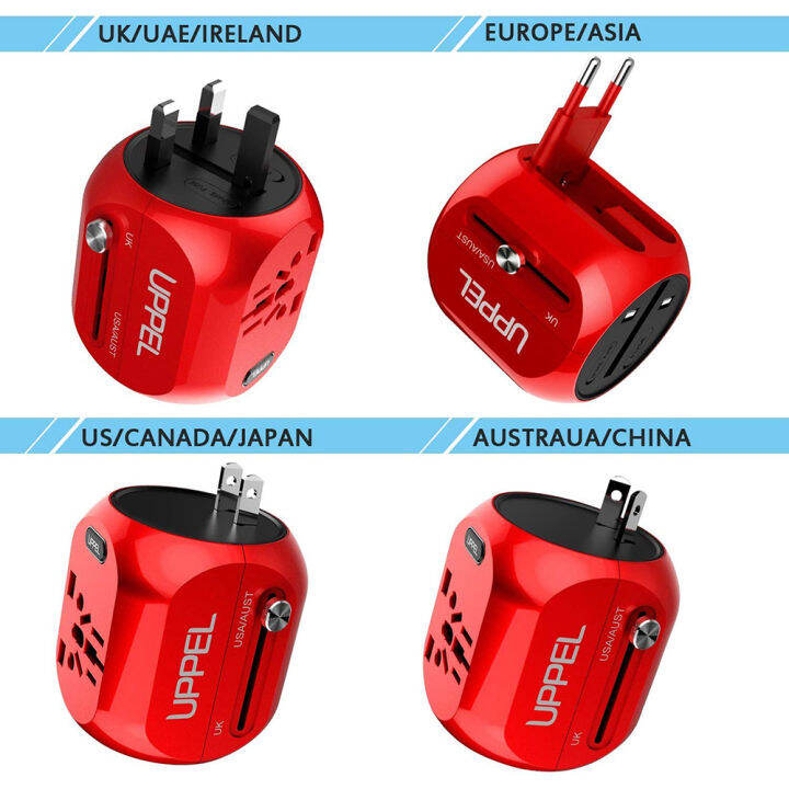 uppel-universal-travel-adapter-us-uk-au-eu-หลายปลั๊กแปลง-fast-qc3-0-ประเภท-c-usb-charger-3-พอร์ตยุโรป-power-adapter-kdddd