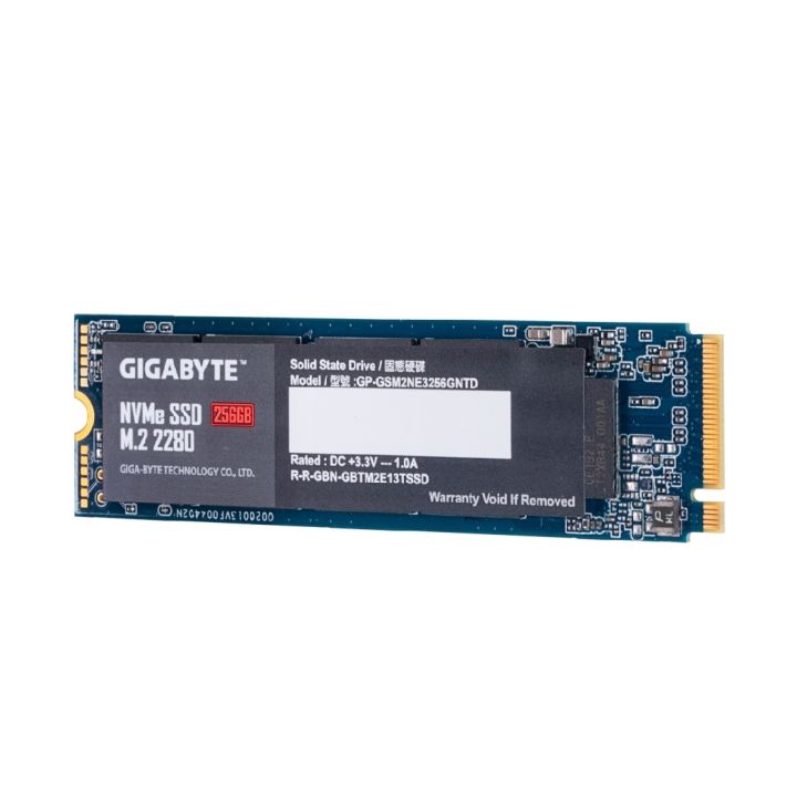 256gb-ssd-เอสเอสดี-gigabyte-nvme-pci-express-3-0-x4-m-2-2280-ประกัน-3-ปี