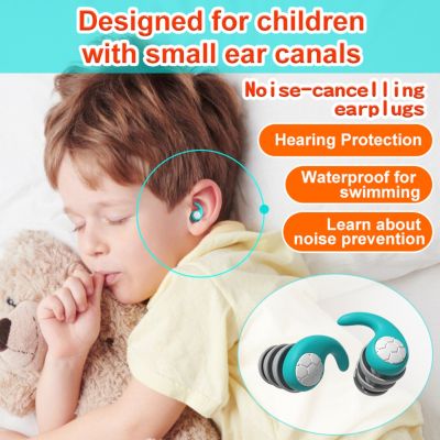 Silicone Sleep Noise Reduction Earplug Ear Protection Earplugs Durable Anti-Noise Waterproof Plug For Travel Work Protector