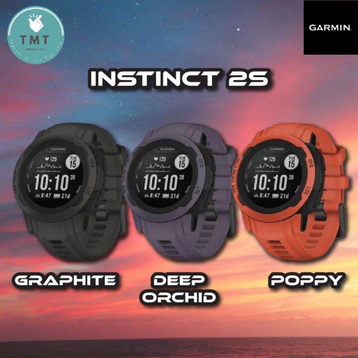 garmin-instinct-2-2s-2-solar-2s-solar-สมาร์ทวอทช์-นาฬิกาวิ่ง-gps-สายอึด-รับประกันศูนย์ไทย-1-ปี