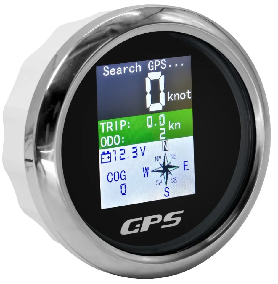 85mm GPS Speedometer Odometer Waterproof TFT Screen Trip COG Digital Car  Speedometer For Motor Yacht Boat Car Outboard Engine Lazada PH