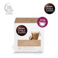 สินค้าแนะนำ!!! กาแฟแคปซูล Nescafe Dolce Gusto ( CORTADO ESPRESSO MACHIATO ) คอร์ตาโด้ เอสเพรสโซ่ แมคคิอาโต้ BBE:31/01/2024