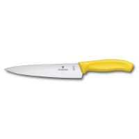 Victorinox มีดครัว Kitchen Knives - Carving Knife 19 cm, Yellow, Blister (6.8006.19L8B)