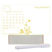 LED Note Board Desk Calendar Message Boards With Stand Rewritable Night Light With Pen Lamp Gift Perfect For Your Living Room