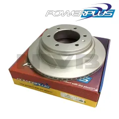 Powerplus Brake Disc Rotor Front for Toyota Landcruiser 200, Lexus