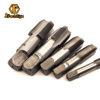 Krachtige 5Pcs HSS Taper Pipe Tap Metal Screw Thread 1/8 quot; 1/4 quot; 3/8 quot; 1/2 quot; 3/4 quot; Machining Tools Threading Tool Tap amp; Die Set