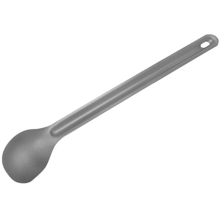 1pcs-titanium-spoon-21-5cm-x-3-9cm-camping-spoon-outdoor-tableware-long-handled-titanium-spoon