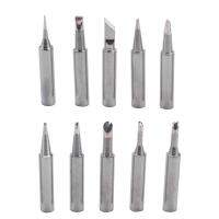 10 Tip Set Tips Soldering Tip Set for Soldering Iron 900-T-I/ BK/ 1.6D/ 2.4D/ 3.0D/ 2C/ 3C/ 4C NEW