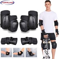 Skating Protective Gear Adult Knee and Elbow Pads Wrist Guards for Roller Skating SkateboardingSkate Pads Adult Knee Pads