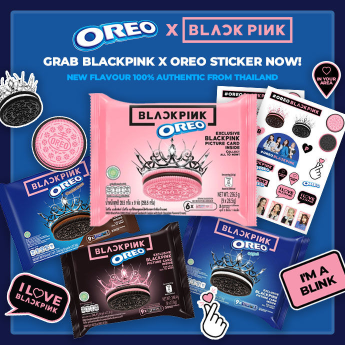 Blackpink Oreo Limited Edition Bundle Set Thailand Flavours With ...
