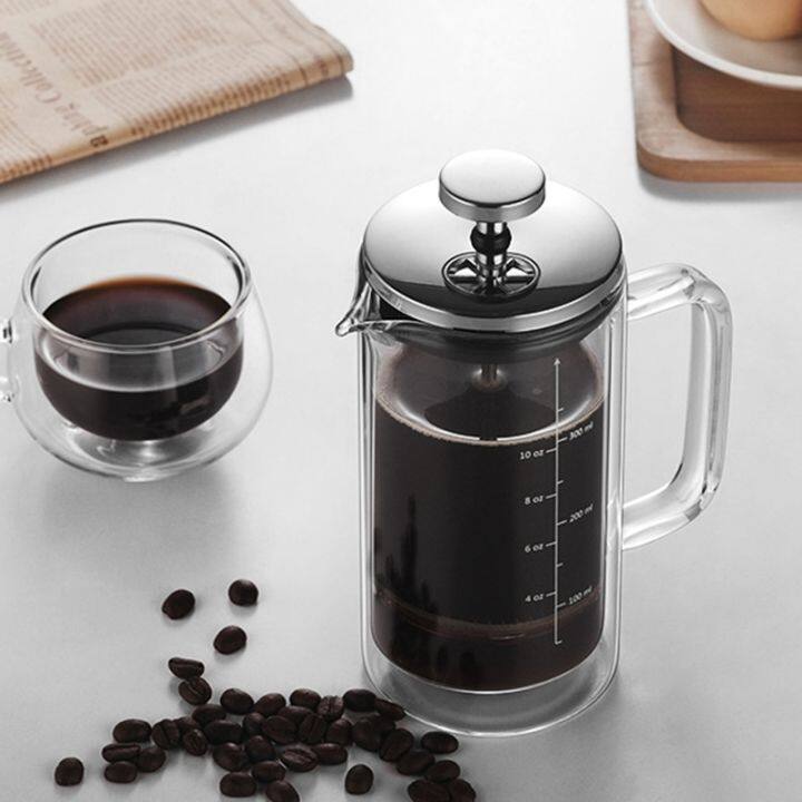 double-layer-high-borosilicate-glass-press-pot-press-filter-coffee-apparatus-french-coffee-pot-with-scale