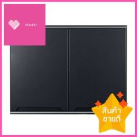 ตู้คู่ KING PLATINUM CURVE 90x67.8 ซม. สีเทาDOUBLE WALL CABINET KING PLATINUM CURVE 90X67.8CM GREY **คุณภาพดี**