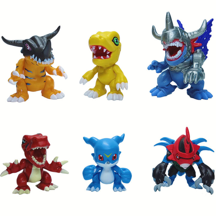 Đồ Chơi Mô Hình Digimon Quái Vật Kỹ Thuật Số Anime 6 Cái/Bộ Quà Tặng Giáng  Sinh Sinh Nhật Cho Trẻ Em | Lazada.Vn