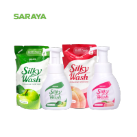 เซ็ตสบู่โฟมล้างมือ ซิลกี้วอช : Silky Wash Hand Soap Set